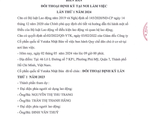 QD 01.2025 - Quy chế dân chủ tại nơi làm việc - Yutaka