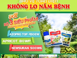 Phòng Nấm Bệnh cho cây sầu riêng: Giải Pháp Bảo Vệ Mùa Màng Hiệu Quả