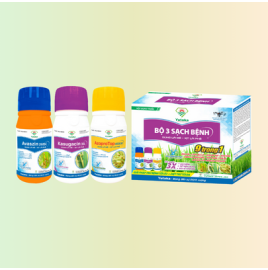 Thuốc trừ bệnh Bộ 3 AZOPRO TOP 450SC +  AVASZIN 260SC + KASUGACIN 3SL