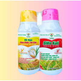 Cặp đôi Phân Bón Lá Vô Gạo + Siêu Kali
