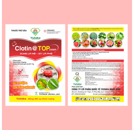 Thuốc trừ sâu: Clotin@Top 250WP 