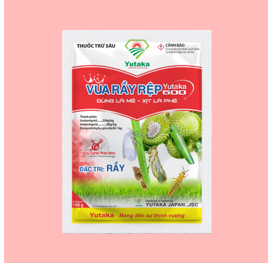 Thuốc trừ rầy: Caymangold 33WP ( Vua Rầy Rệp Yutaka )