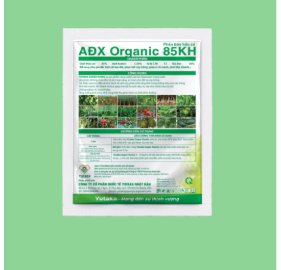 Phân bón hữu cơ AĐX Organic 85KH Humic Gold